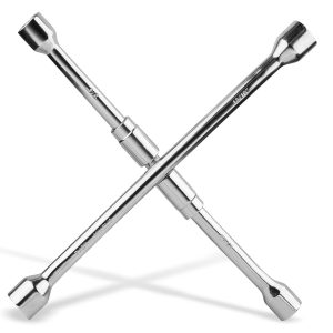Llave de cruz plegable 14” (13/16” - 3/4” - 17mm - 7/8”)