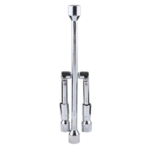 Llave de cruz plegable 14” (13/16” - 3/4” - 17mm - 7/8”) - Image 4