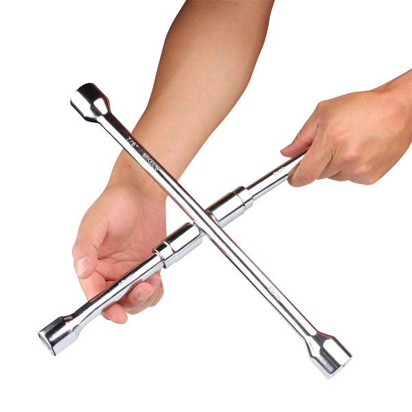 Llave de cruz plegable 14” (13/16” - 3/4” - 17mm - 7/8”) - Image 6