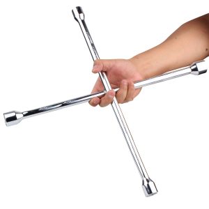 Llave de cruz cromada 18” (13/16” - 3/4” - 17mm - 7/8”)