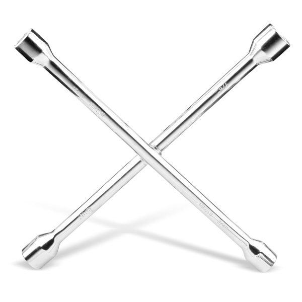 Llave de cruz cromada 14” (13/16” - 3/4” - 17mm - 7/8”) - Image 3