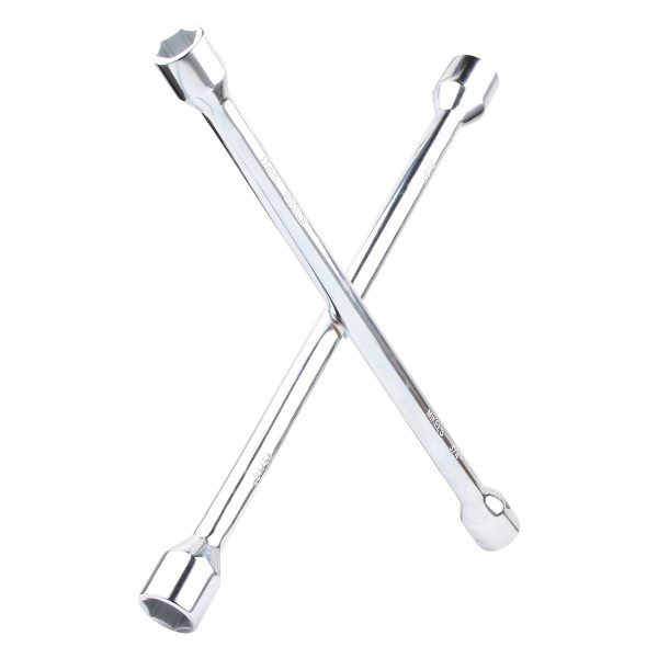 Llave de cruz cromada 14” (13/16” - 3/4” - 17mm - 7/8”) - Image 2