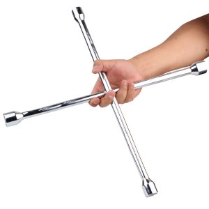 Llave de cruz cromada 20” (13/16” - 3/4” - 17mm - 7/8”)