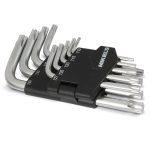 Juego de llaves TORX® (9 pzas)