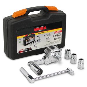 Multiplicador de torque  885 pie/lb (Incluye 3 dados: 17,19,21 mm)