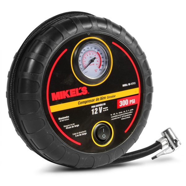 Mini Compresor de aire 12 V (300 PSI)