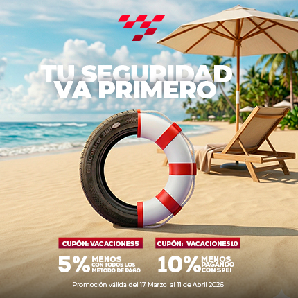 Cupón vacaciones móvil